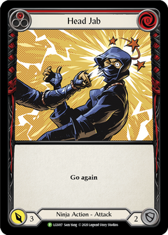 Head Jab (Red) [LGS017] (Promo)  Rainbow Foil-1