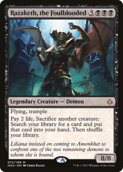Razaketh, the Foulblooded [Hour of Devastation]-1