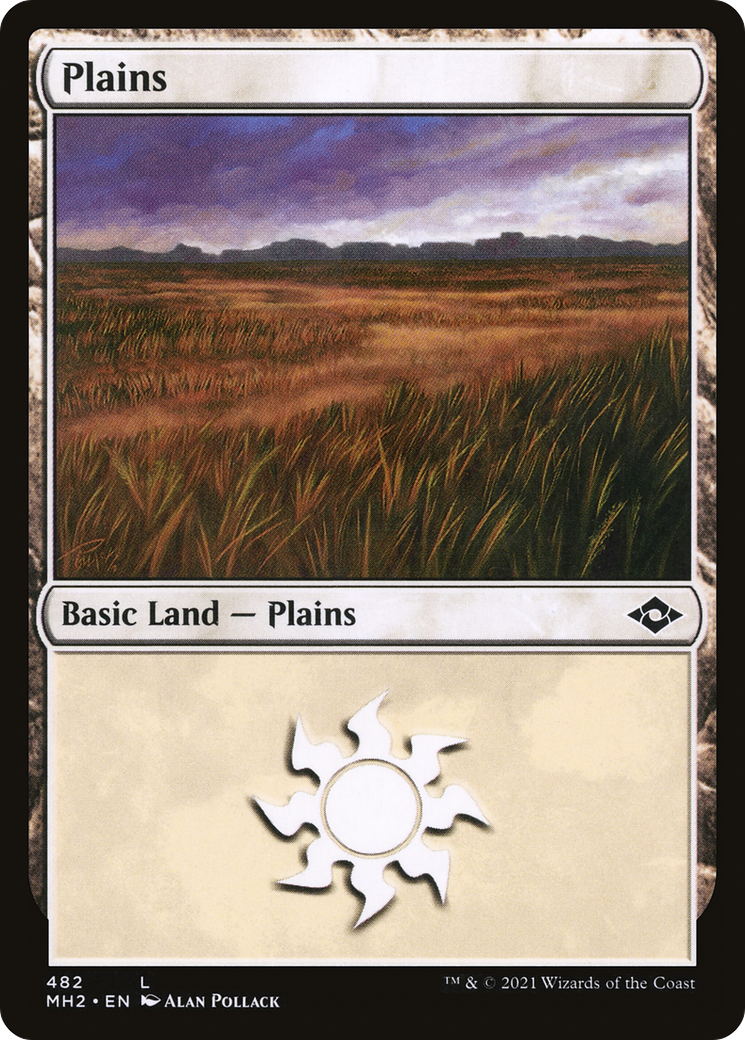 Plains (482) (MH2-482) - Modern Horizons 2 Etched Foil-1