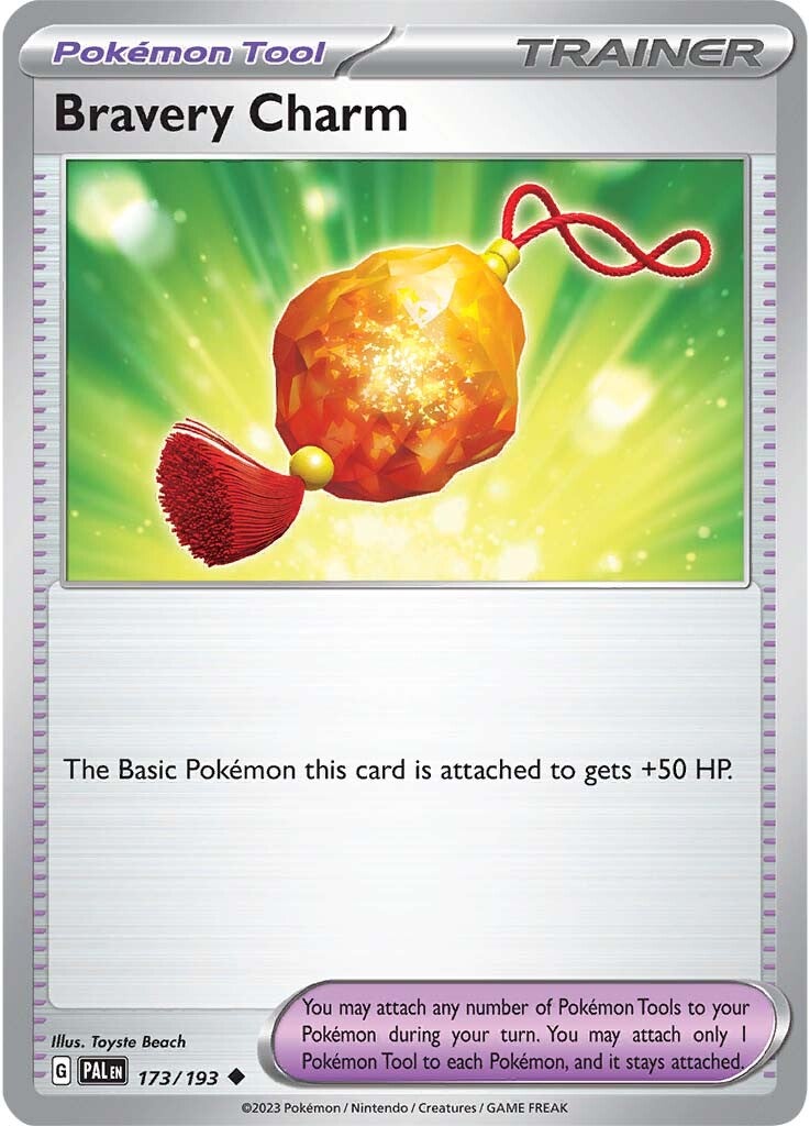 Bravery Charm (173/193) [Scarlet & Violet: Paldea Evolved]-1