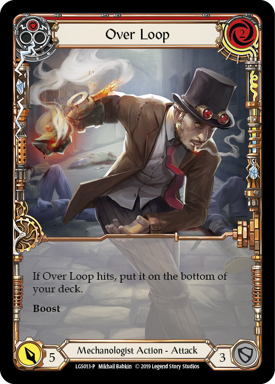 Over Loop (Red) [LGS013-P] (Promo)  1st Edition Normal-1