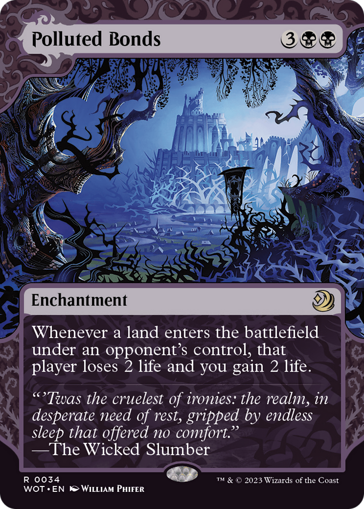 Polluted Bonds [Wilds of Eldraine: Enchanting Tales]-1