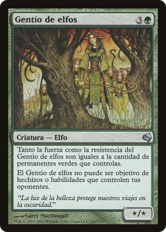 Drove of Elves (Spanish) - "Gentio de elfos" (PS11-128) - Salvat 2011-1