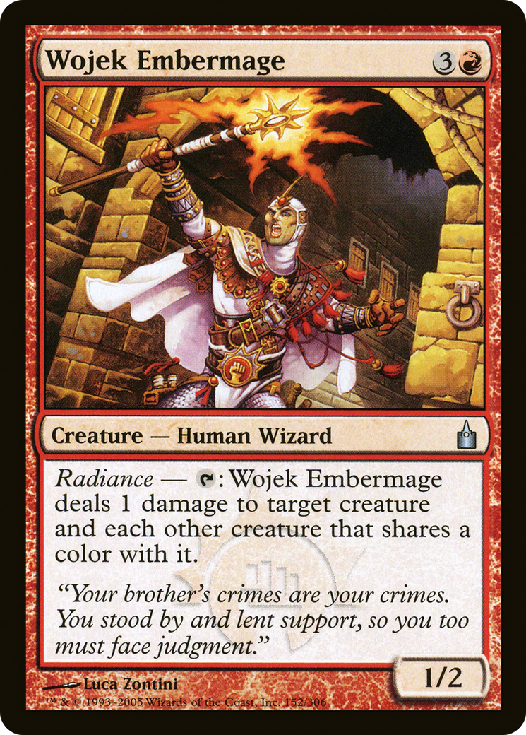 Wojek Embermage (RAV-152) - Ravnica: City of Guilds-1