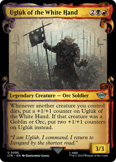 Ugluk of the White Hand (Showcase Scrolls) (LTR-686) - The Lord of the Rings: Tales of Middle-earth: (Showcase) Foil-1