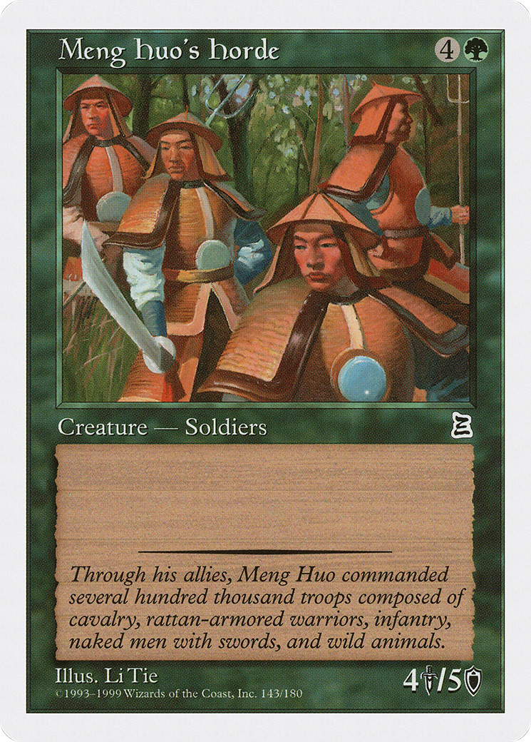 Meng Huo's Horde [Portal Three Kingdoms]-1