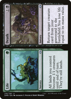 Life // Death [Dominaria Remastered]-1