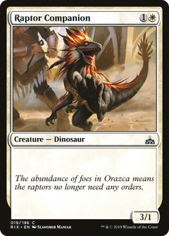 Raptor Companion [Rivals of Ixalan]-1
