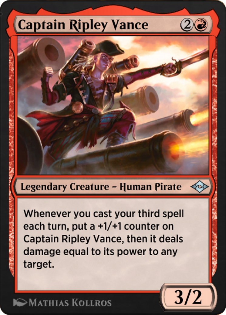 Captain Ripley Vance (J21-427) - Jumpstart: Historic Horizons-1