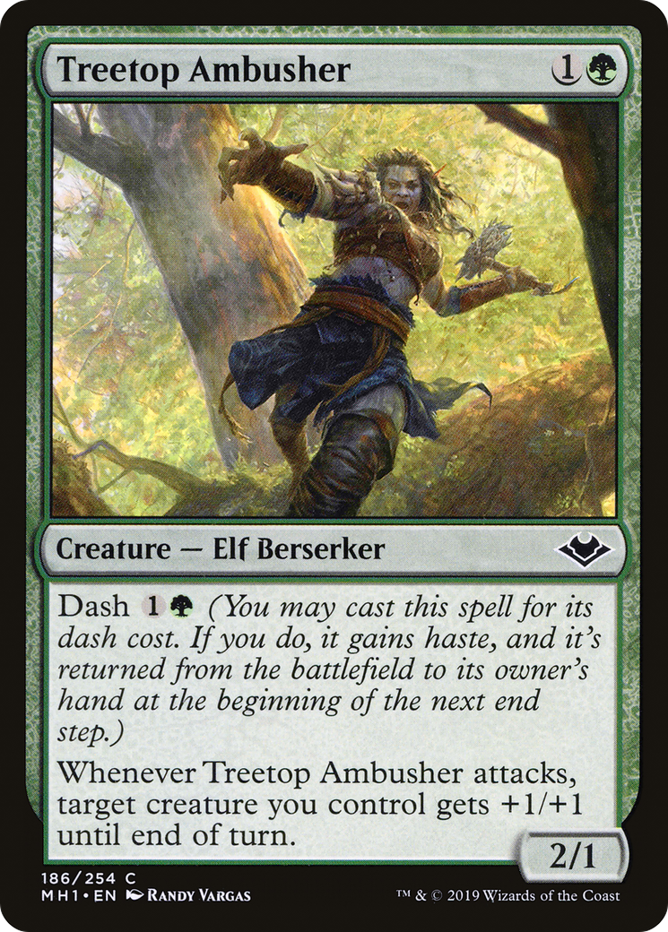 Treetop Ambusher (MH1-186) - Modern Horizons Foil-1