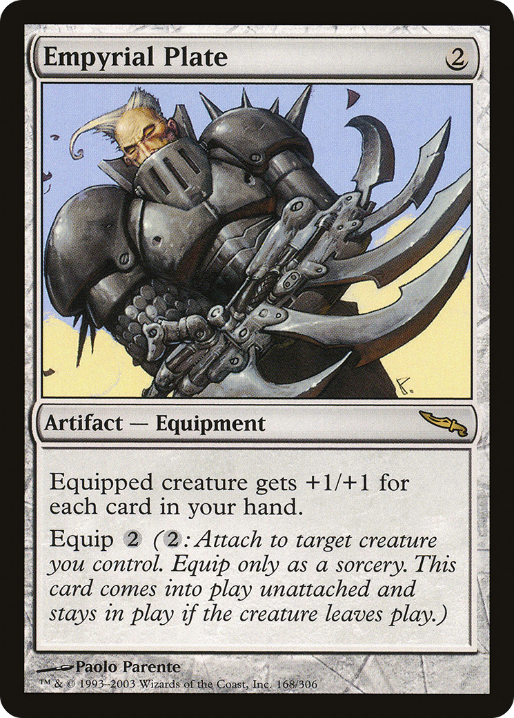 Empyrial Plate [Mirrodin]-1