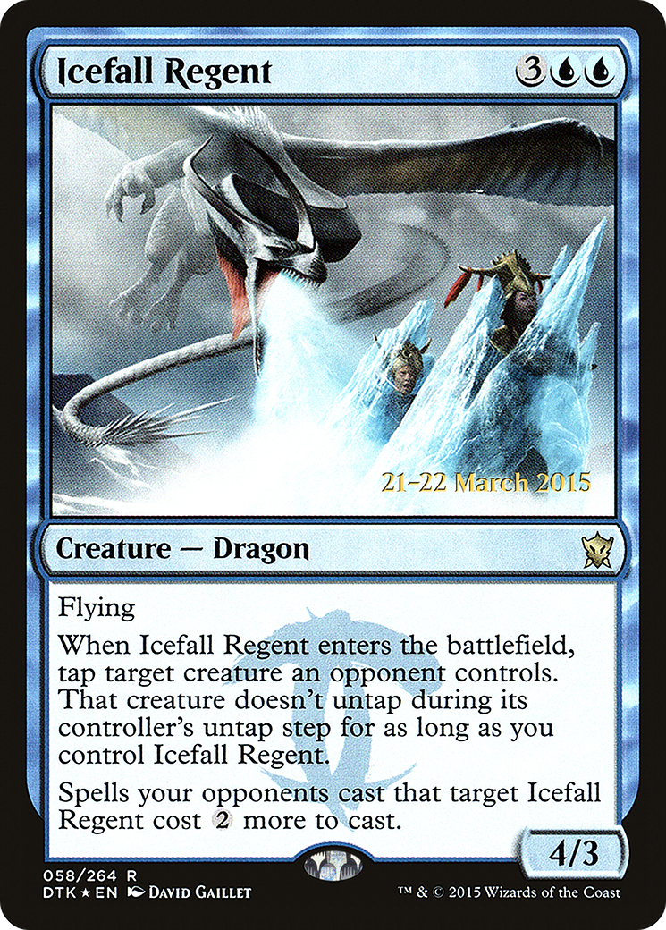 Icefall Regent [Dragons of Tarkir Prerelease Promos]-1