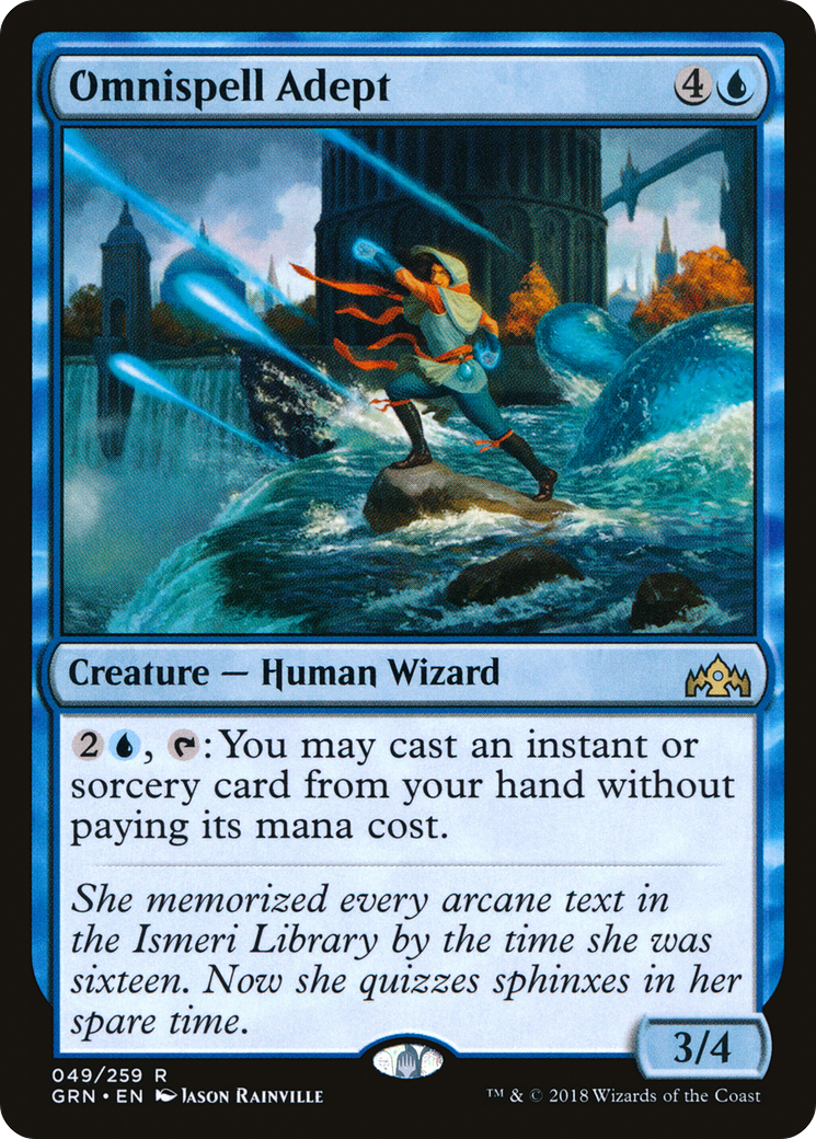 Omnispell Adept [Guilds of Ravnica]-1