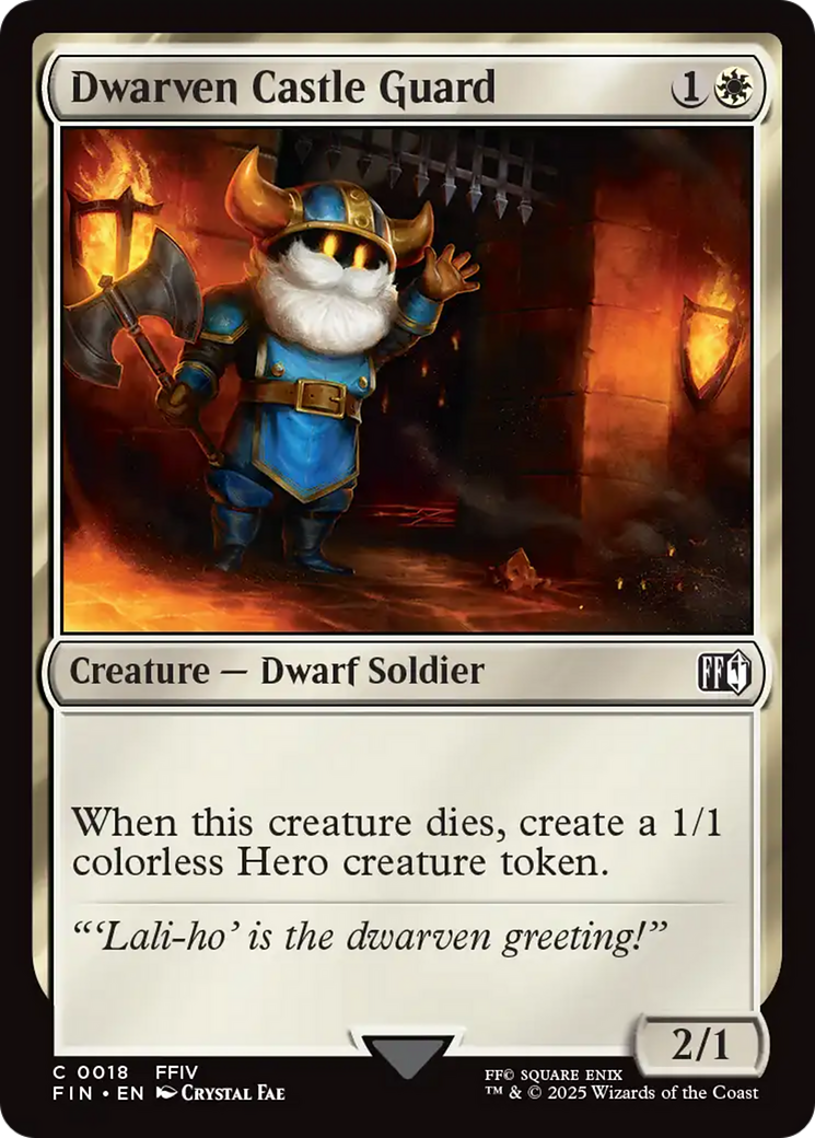Dwarven Castle Guard [FINAL FANTASY]-1