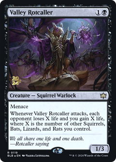 Valley Rotcaller (PRE-119) - Bloomburrow Promos Foil-1