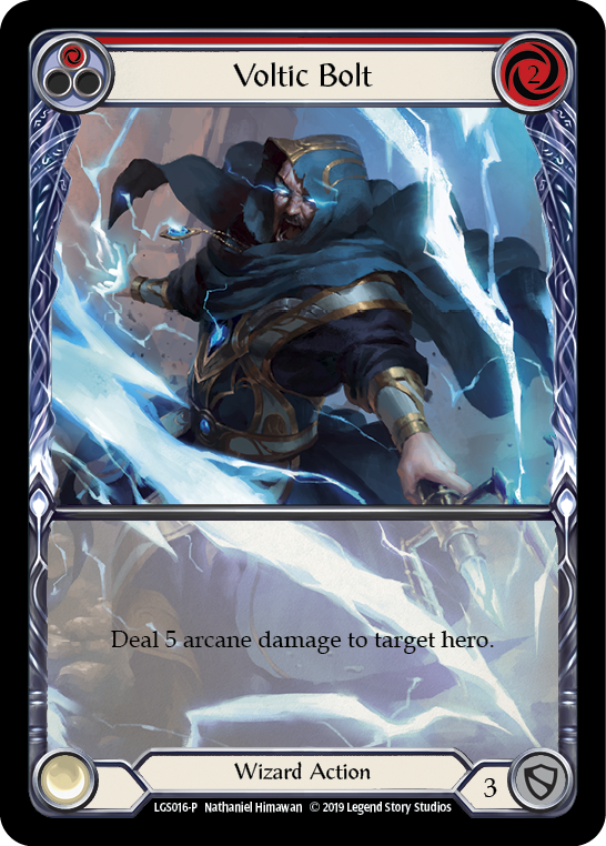 Voltic Bolt (Red) [LGS016-P] (Promo)  1st Edition Normal-1