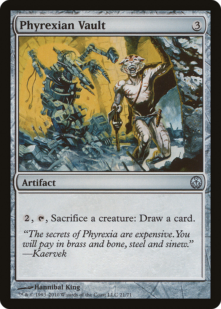 Phyrexian Vault [Duel Decks: Phyrexia vs. the Coalition]-1
