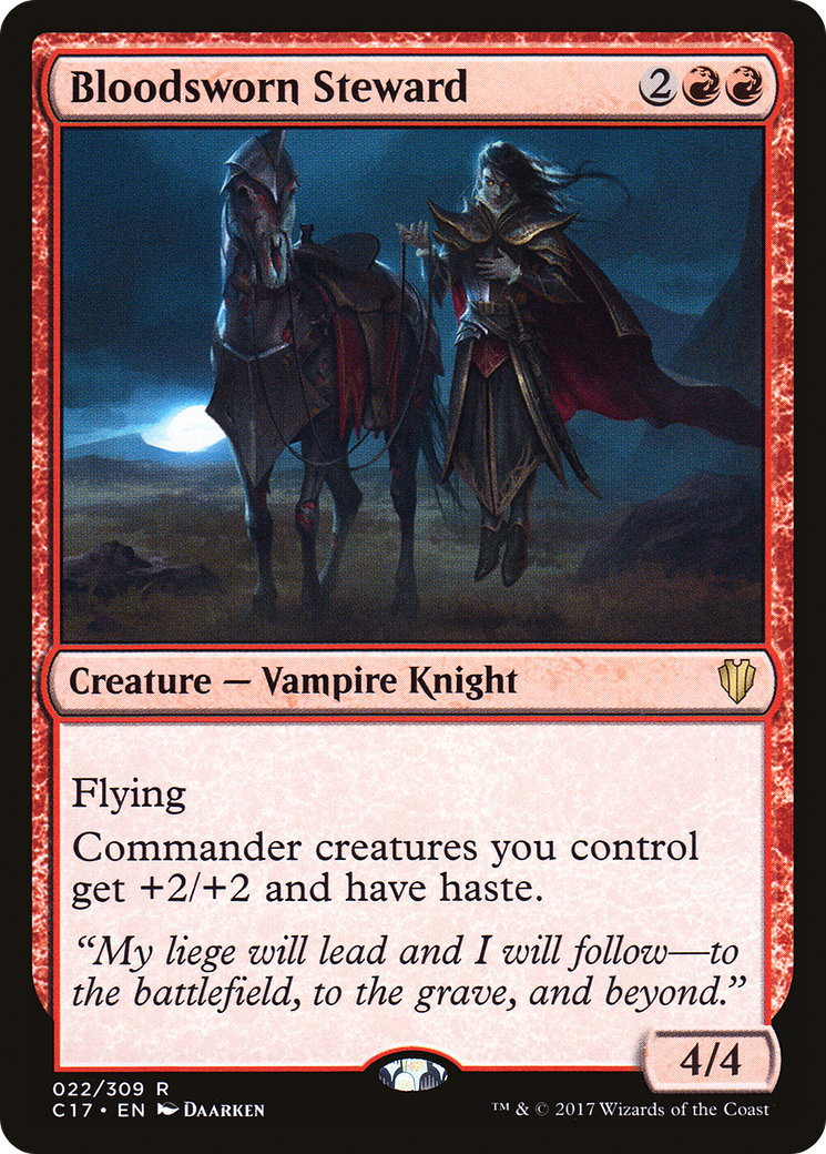 Bloodsworn Steward [Commander 2017]-1