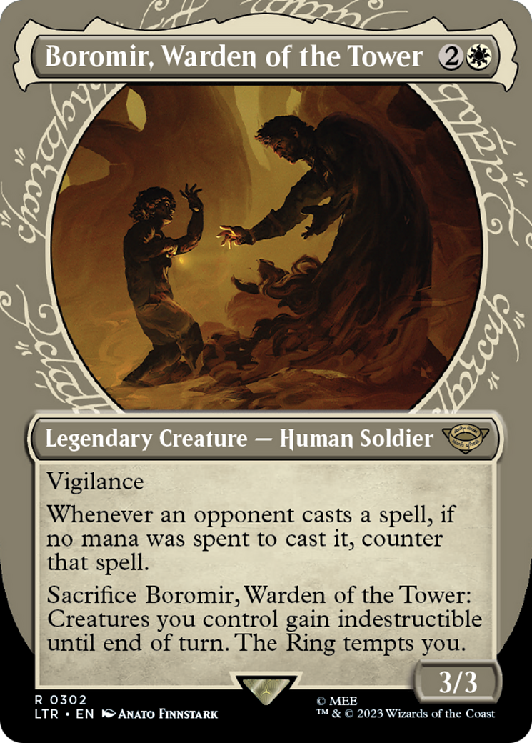 Boromir, Warden of the Tower (Showcase Ring Frame) [The Lord of the Rings: Tales of Middle-Earth]-1