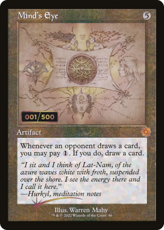Mind's Eye (Retro Schematic) (Serialized) [The Brothers' War Retro Artifacts]-1