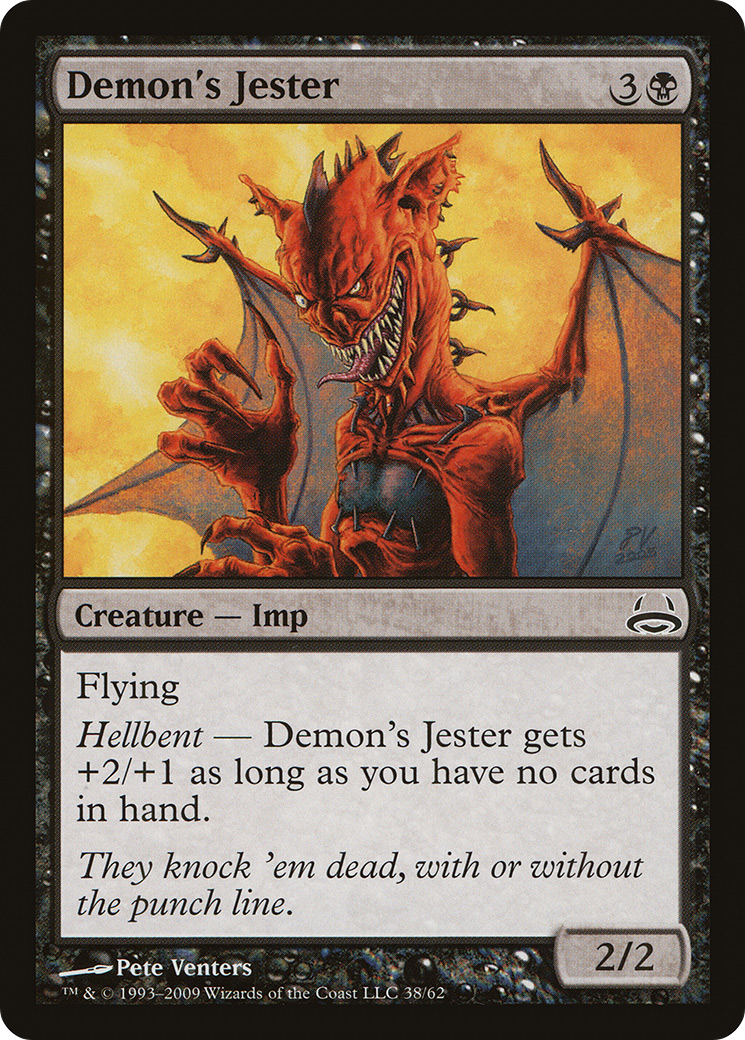 Demon's Jester [Duel Decks: Divine vs. Demonic]-1
