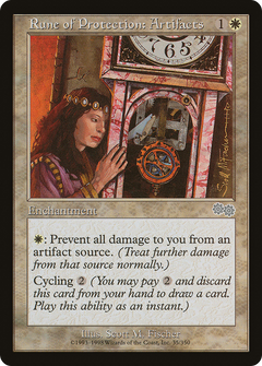 Rune of Protection: Artifacts [Urza's Saga]-1