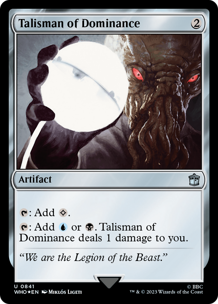 Talisman of Dominance (Surge Foil) [Doctor Who]-1