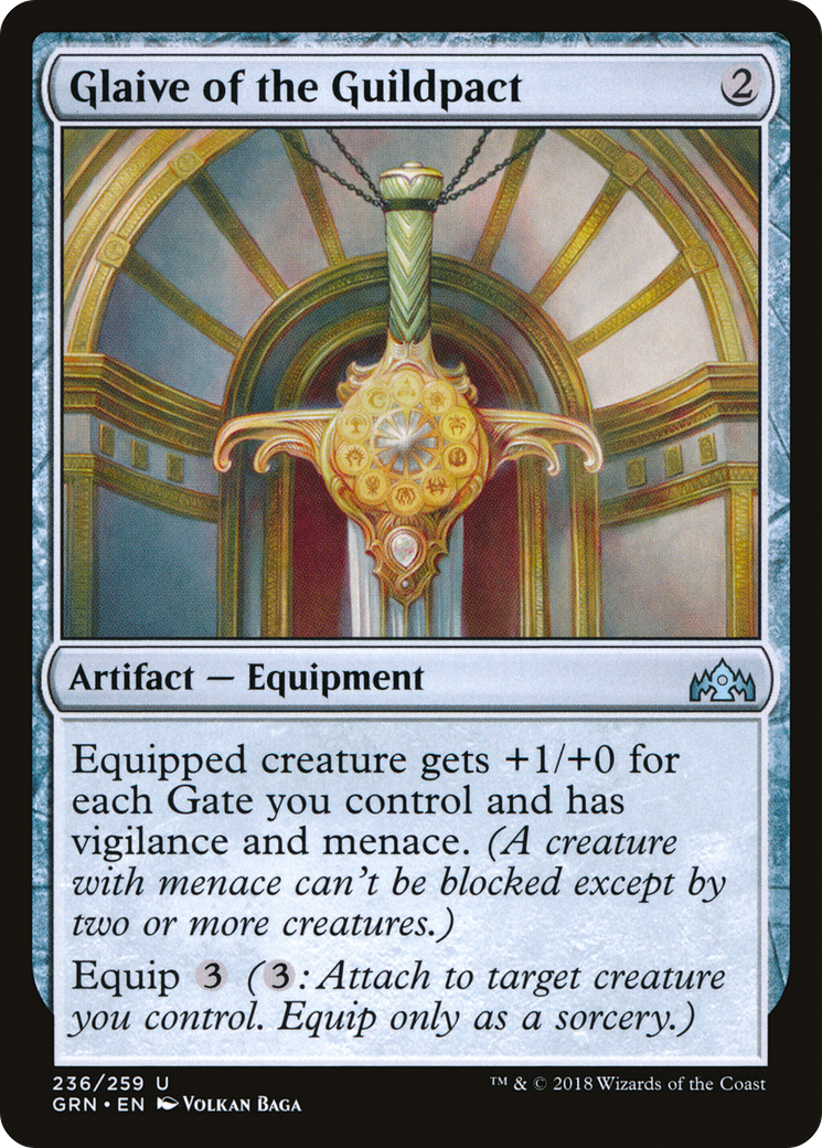 Glaive of the Guildpact [Guilds of Ravnica]-1