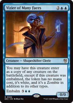 Vizier of Many Faces [Aetherdrift Commander]-1