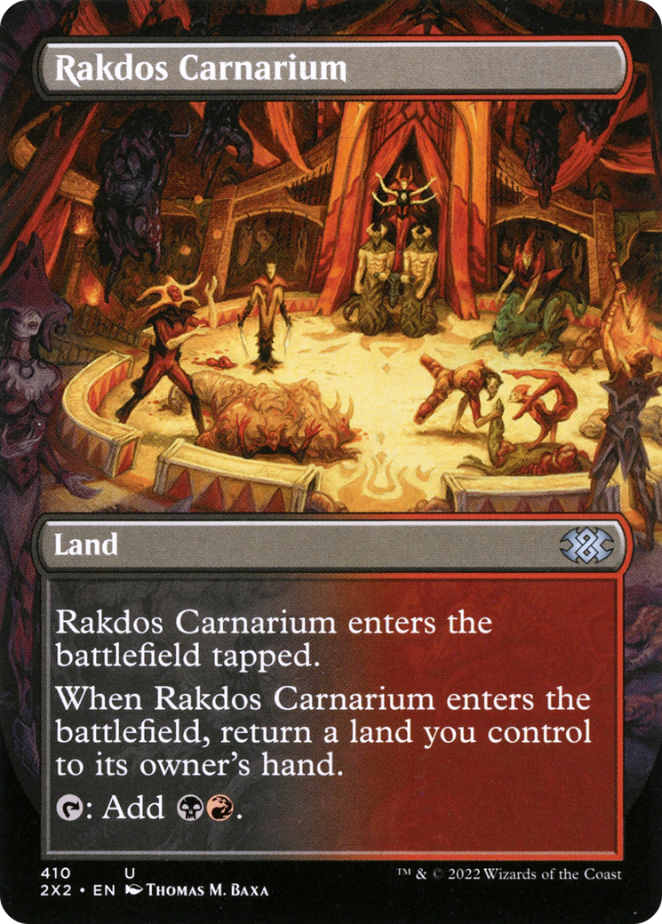 Rakdos Carnarium (Borderless Alternate Art) [Double Masters 2022]-1
