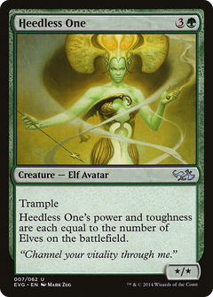 Heedless One (Elves vs. Goblins) [Duel Decks Anthology]-1