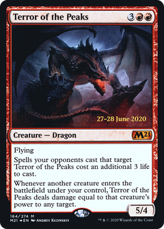 Terror of the Peaks [Core Set 2021 Prerelease Promos]-1