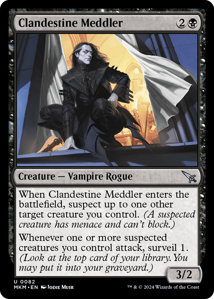 Clandestine Meddler (White) [Murders at Karlov Manor]-1