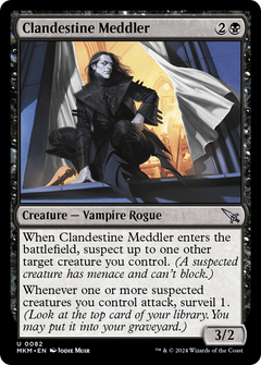 Clandestine Meddler (White) [Murders at Karlov Manor]-1