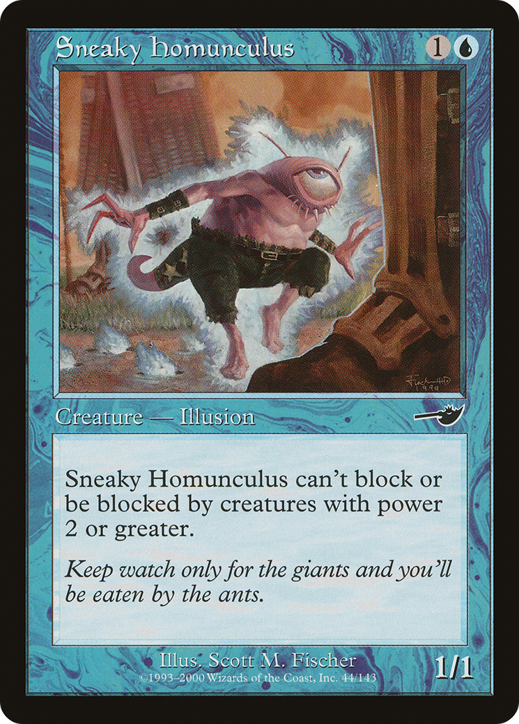 Sneaky Homunculus [Nemesis]-1