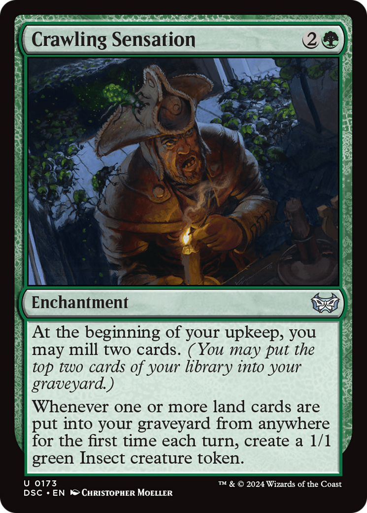 Crawling Sensation [Duskmourn: House of Horror Commander]-1