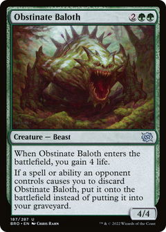 Obstinate Baloth [The Brothers' War]-1