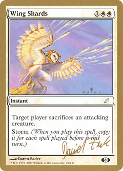 Wing Shards - 2003 Daniel Zink (SCG) (SB) (WCD-) - World Championship Decks 2003-1