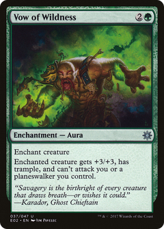 Vow of Wildness (E02-037) - Explorers of Ixalan-1