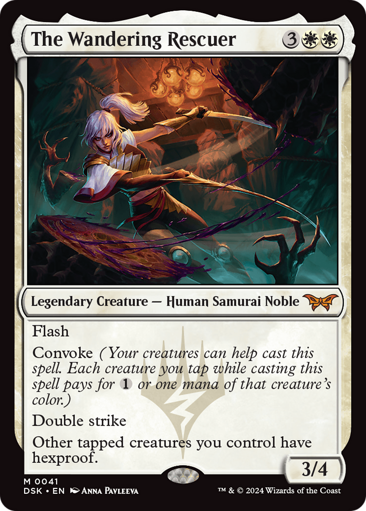 The Wandering Rescuer [Duskmourn: House of Horror]-1