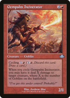 Gempalm Incinerator (Retro) [Dominaria Remastered]-1