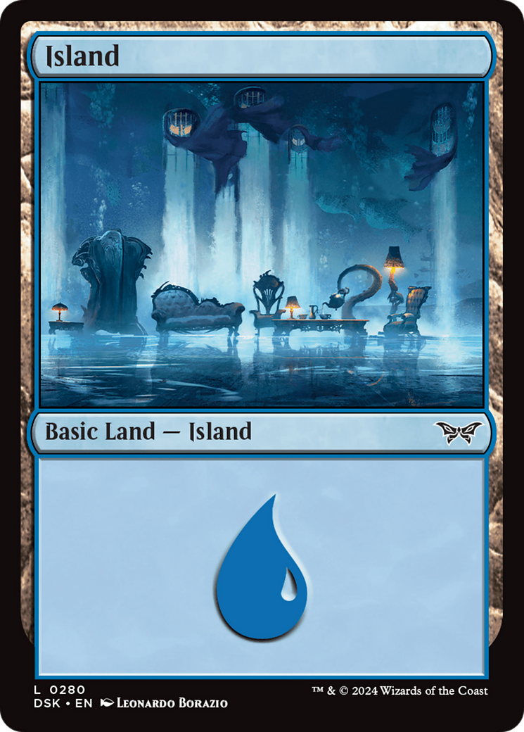 Island (0280) [Duskmourn: House of Horror]-1