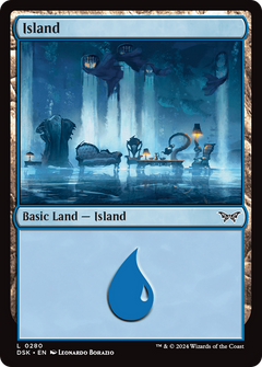 Island (0280) [Duskmourn: House of Horror]-1