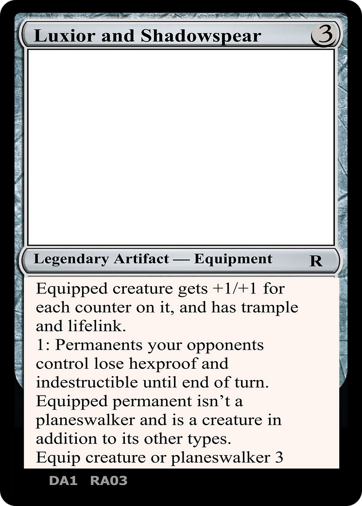 Luxior and Shadowspear (UNK-RA03B) - Unknown Event-1