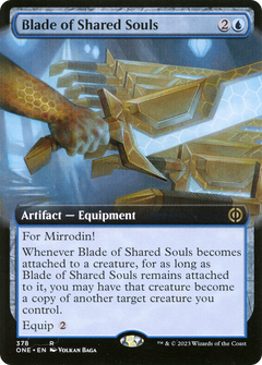 Blade of Shared Souls (Extended Art) [Phyrexia: All Will Be One]-1