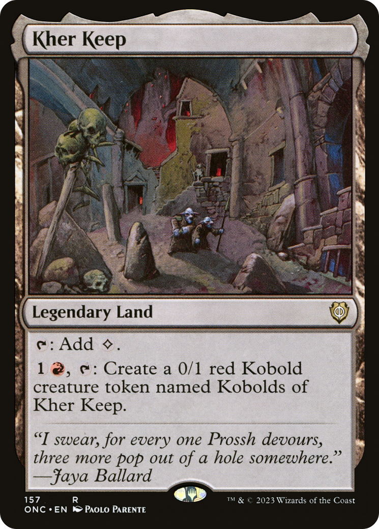 Kher Keep [Phyrexia: All Will Be One Commander]-1