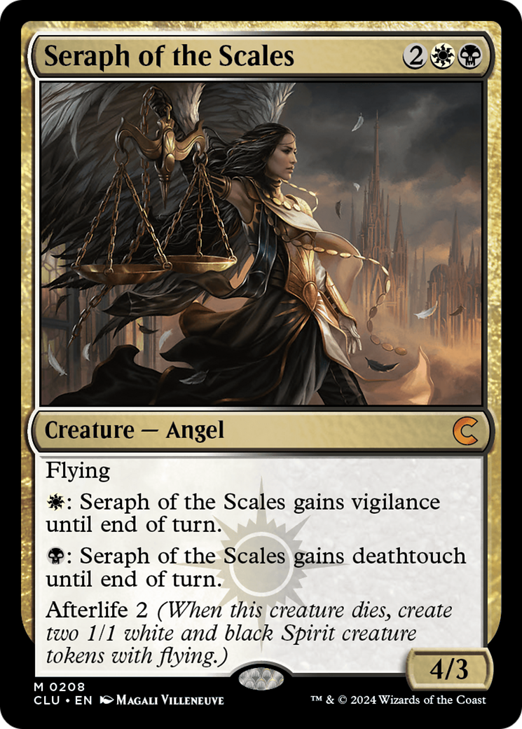 Seraph of the Scales [Ravnica: Clue Edition]-1