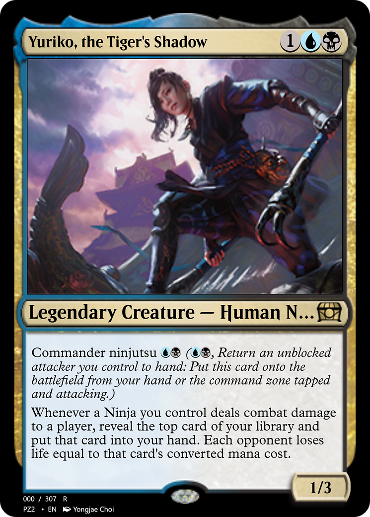 Yuriko, the Tiger's Shadow (PZ2-70651) - Treasure Chest Foil-1