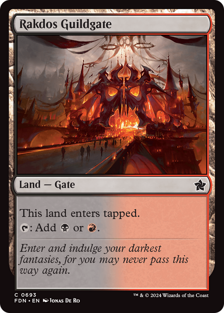 Rakdos Guildgate [Foundations]-1