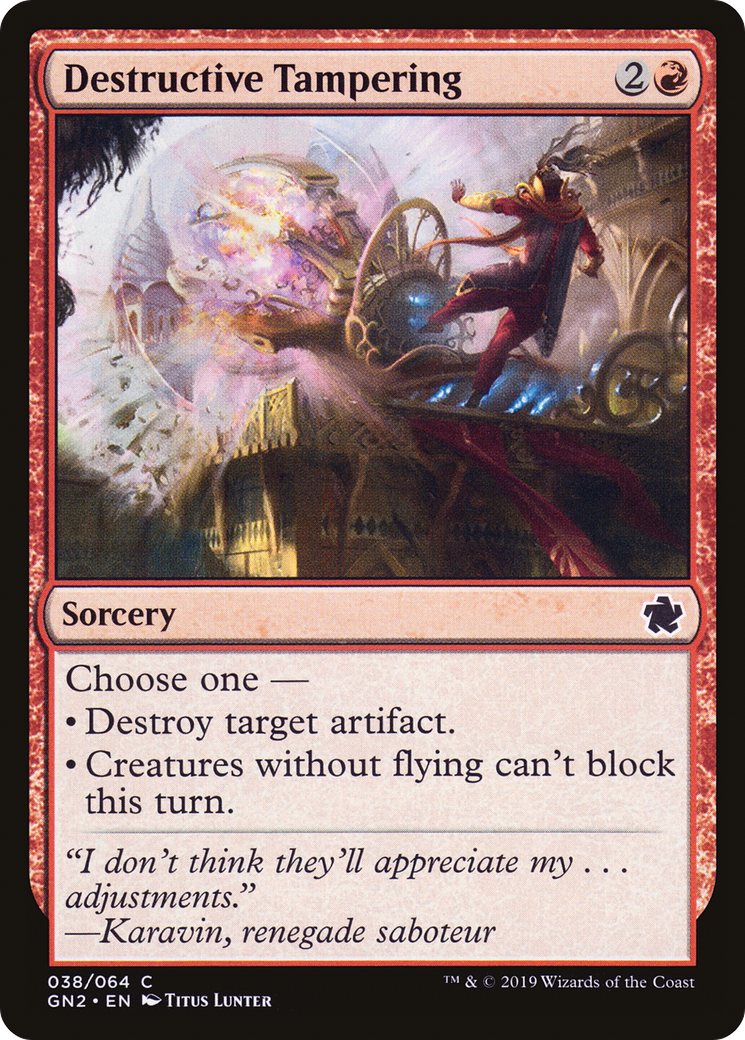 Destructive Tampering [Game Night 2019]-1